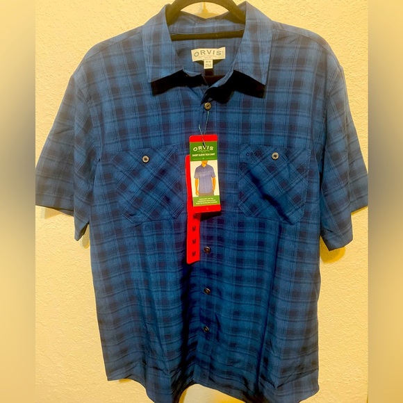 Orvis Other - Orvis Mens Short Sleeve Button Down Shirt